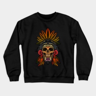 Aztec Warrior Crewneck Sweatshirt